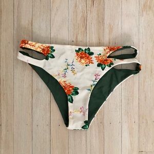 NWOT Floral Bikini Bottom